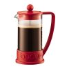 Prensa Francesa Brazil roja 3 tazas (350ml)