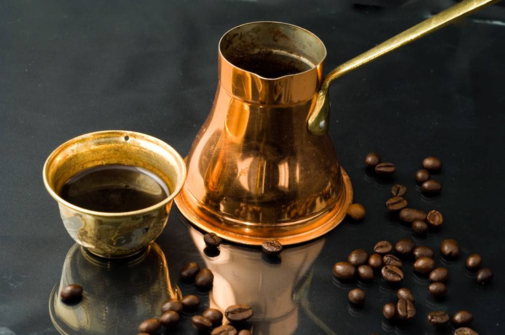 Métodos de preparación de café - Método de cocción - Café Turco