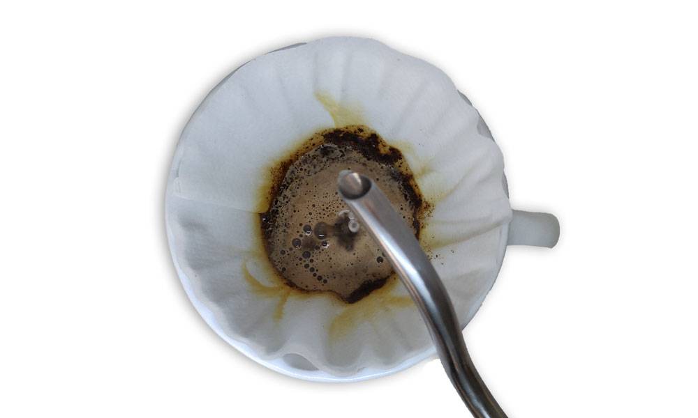V60 - Verter agua